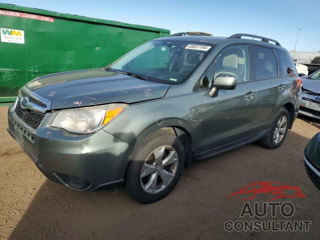 SUBARU FORESTER 2014 - JF2SJAEC3EH456597