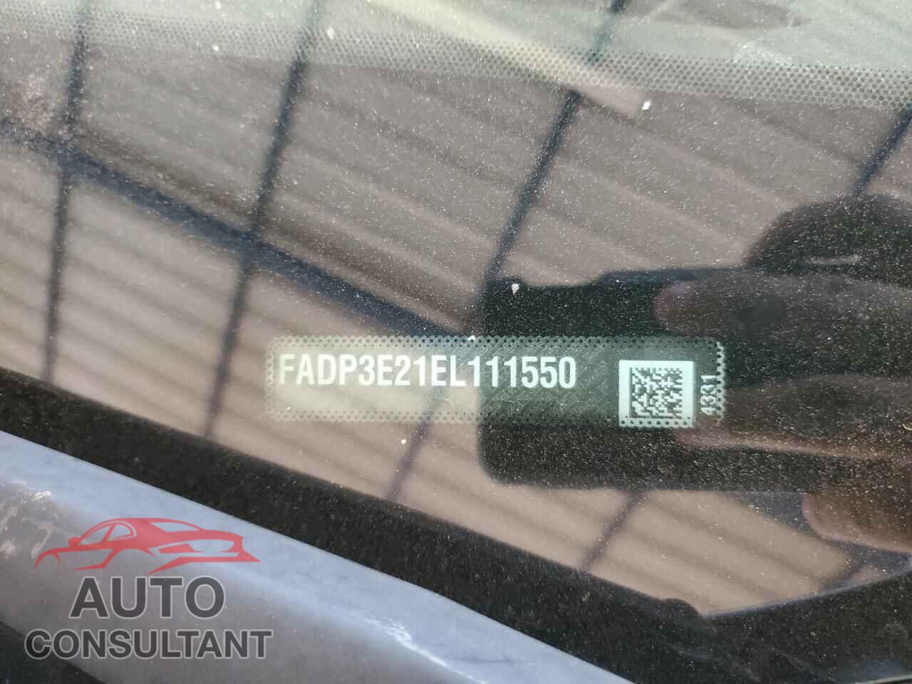 FORD FOCUS 2014 - 1FADP3E21EL111550