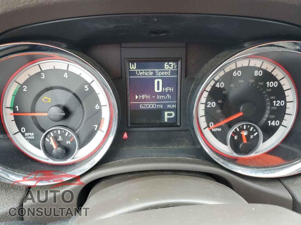 DODGE DURANGO 2011 - 1D4RE2GG6BC674858