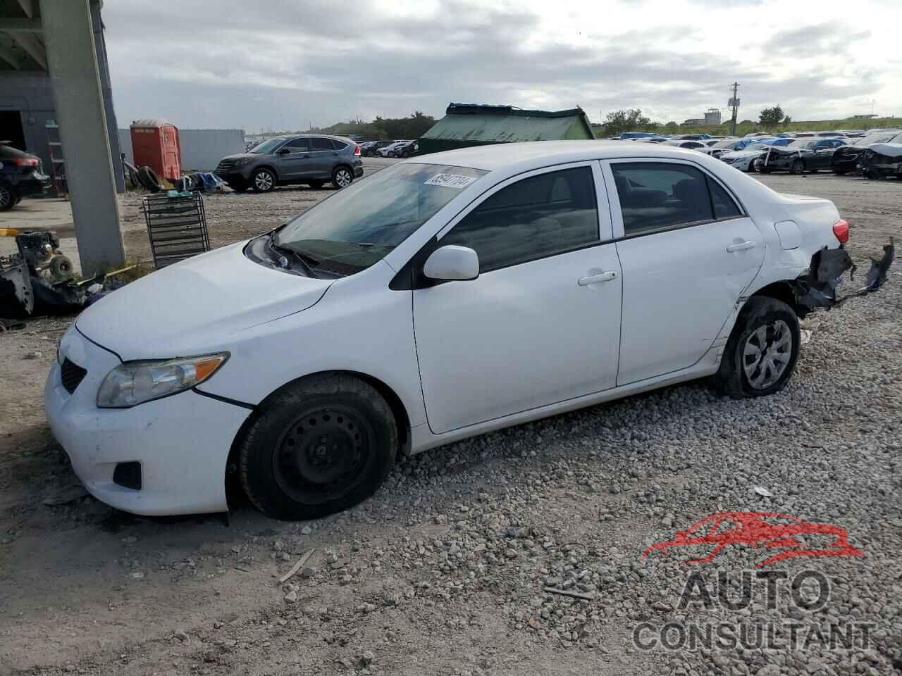 TOYOTA COROLLA 2009 - 2T1BU40E19C116407