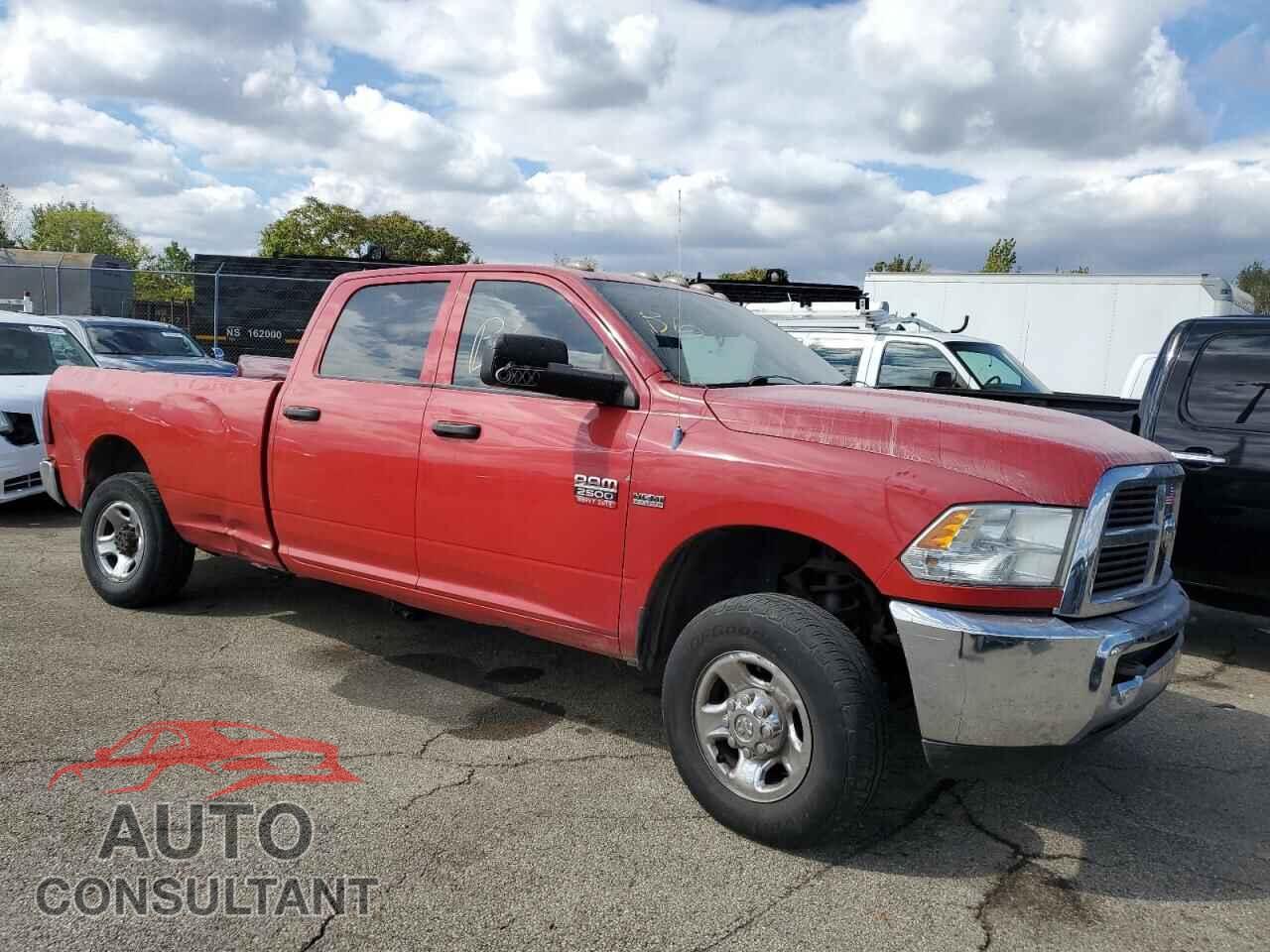 DODGE RAM 2500 2012 - 3C6TD5HT2CG288009