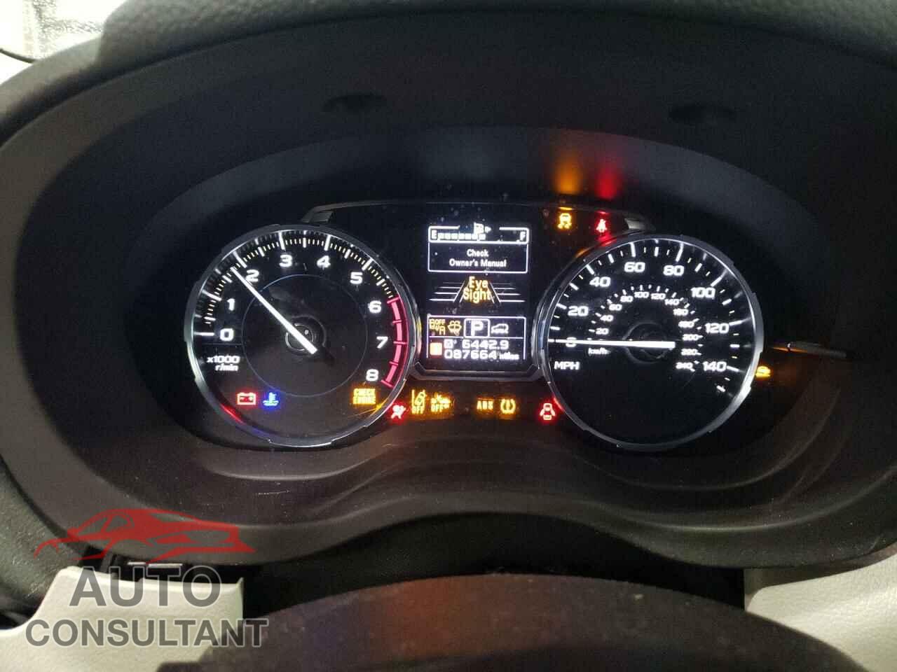 SUBARU FORESTER 2018 - JF2SJAGC6JH586848