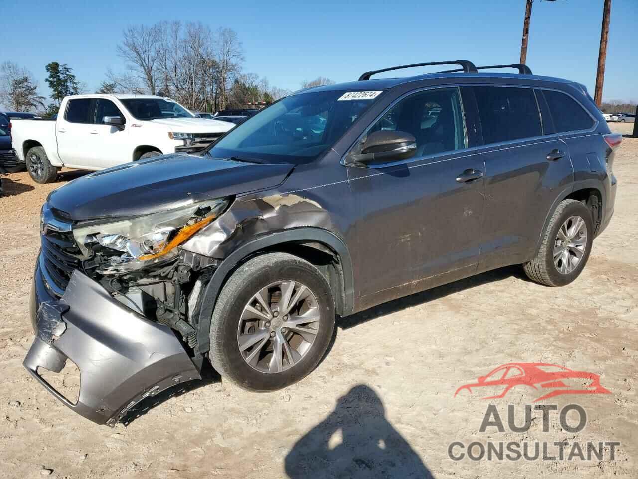 TOYOTA HIGHLANDER 2014 - 5TDKKRFH9ES019817