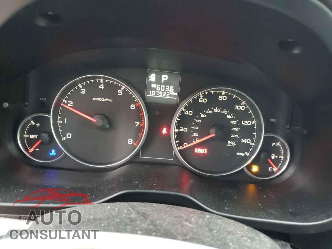 SUBARU OUTBACK 2013 - 4S4BRCBC5D3212528