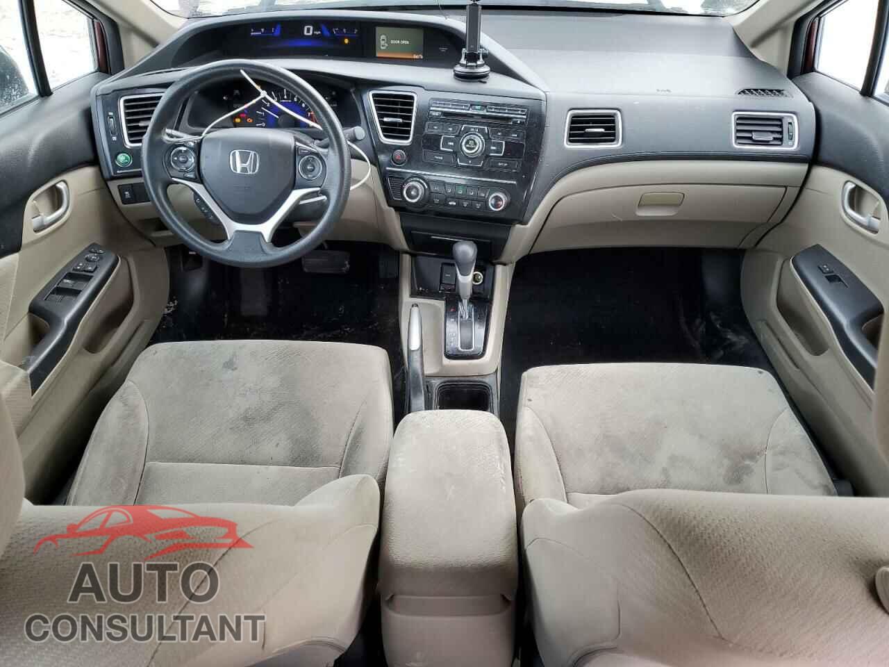 HONDA CIVIC 2013 - 19XFB2F59DE097439