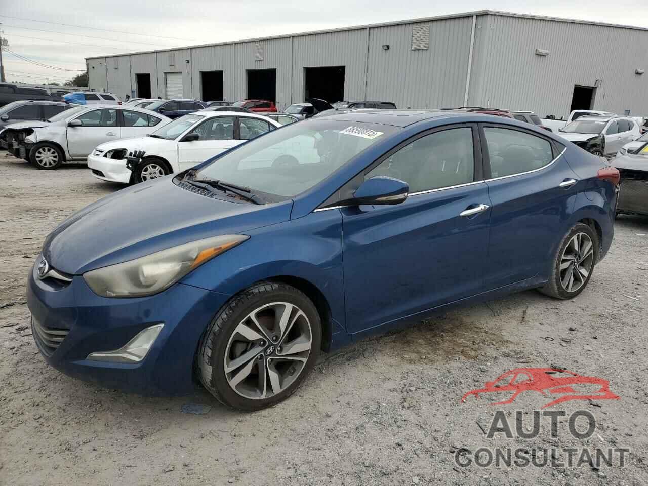 HYUNDAI ELANTRA 2014 - KMHDH4AE5EU145638