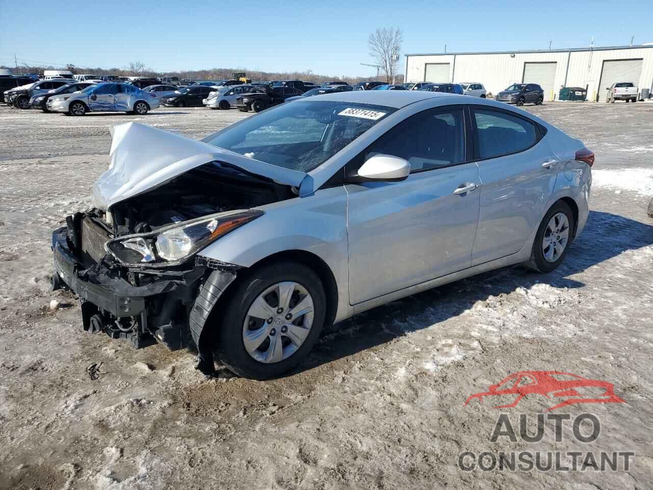 HYUNDAI ELANTRA 2016 - KMHDH4AE3GU512359