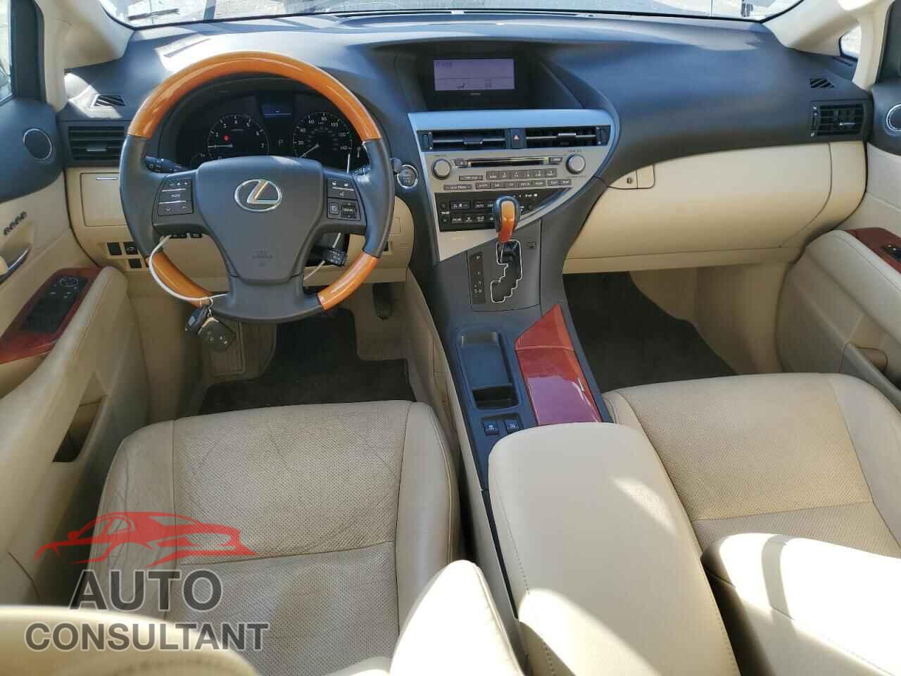 LEXUS RX350 2012 - 2T2BK1BA5CC154076