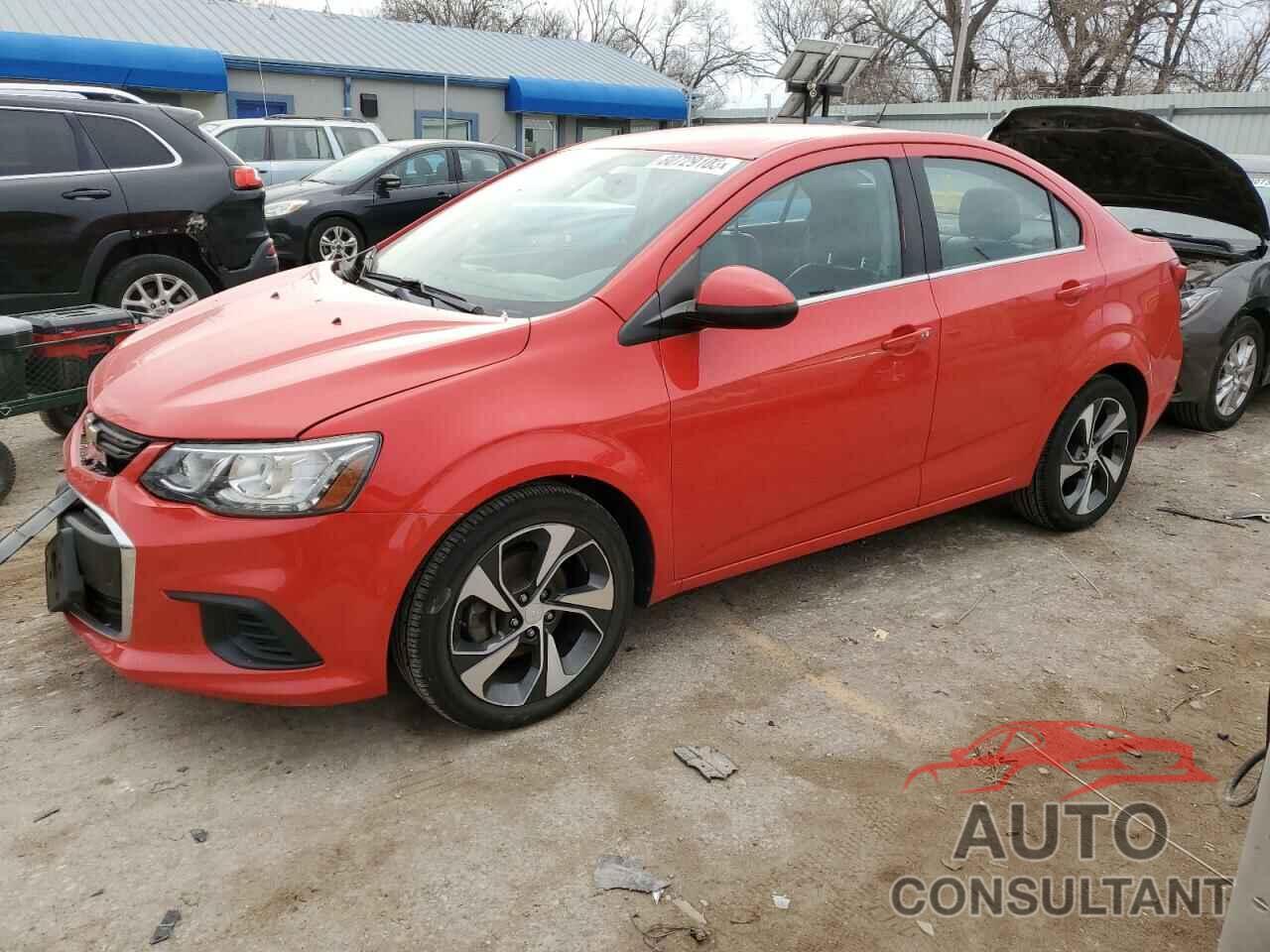 CHEVROLET SONIC 2017 - 1G1JF5SB1H4146788