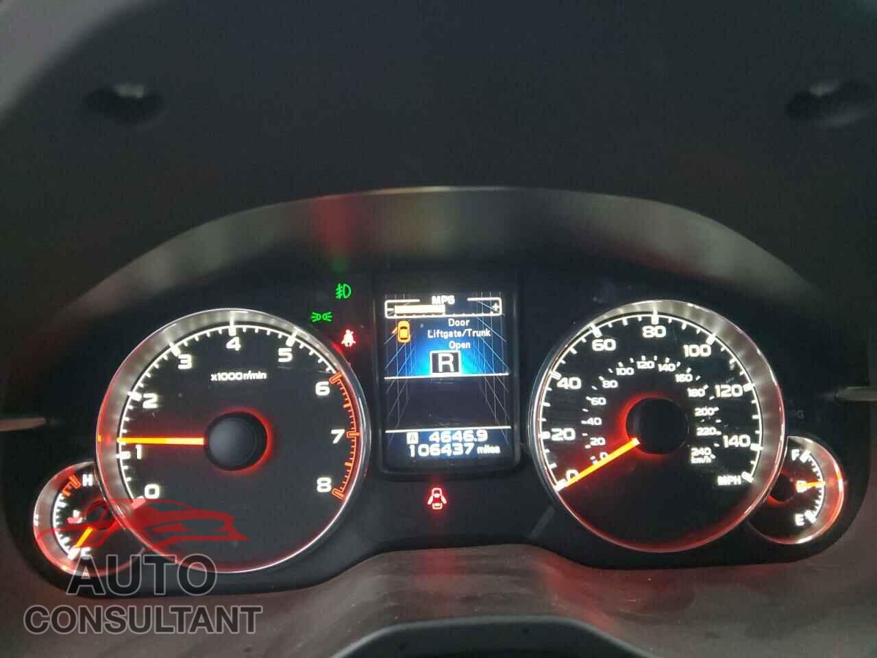 SUBARU OUTBACK 2014 - 4S4BRBLC3E3283754