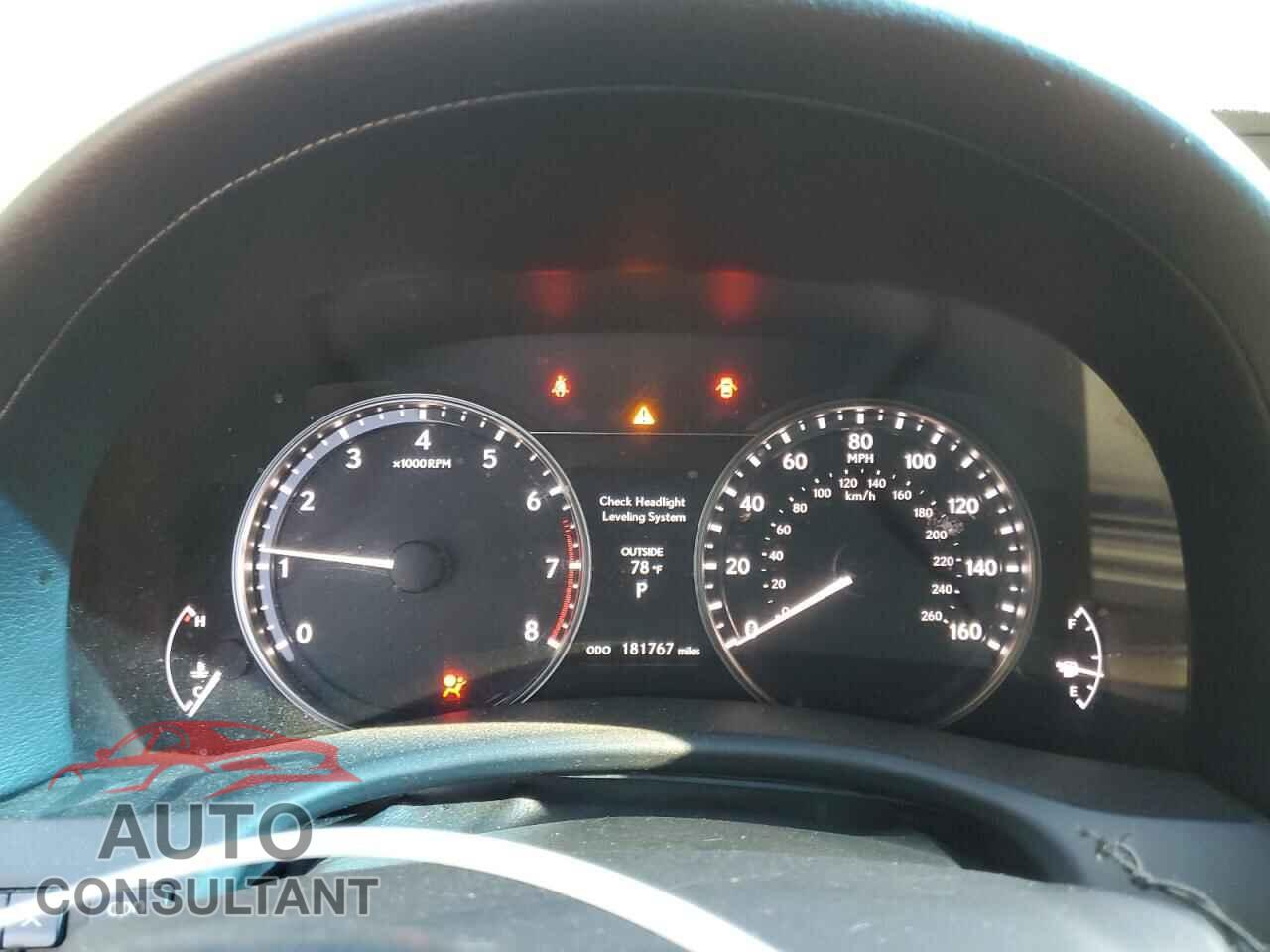 LEXUS GS350 2013 - JTHCE1BL2D5018177