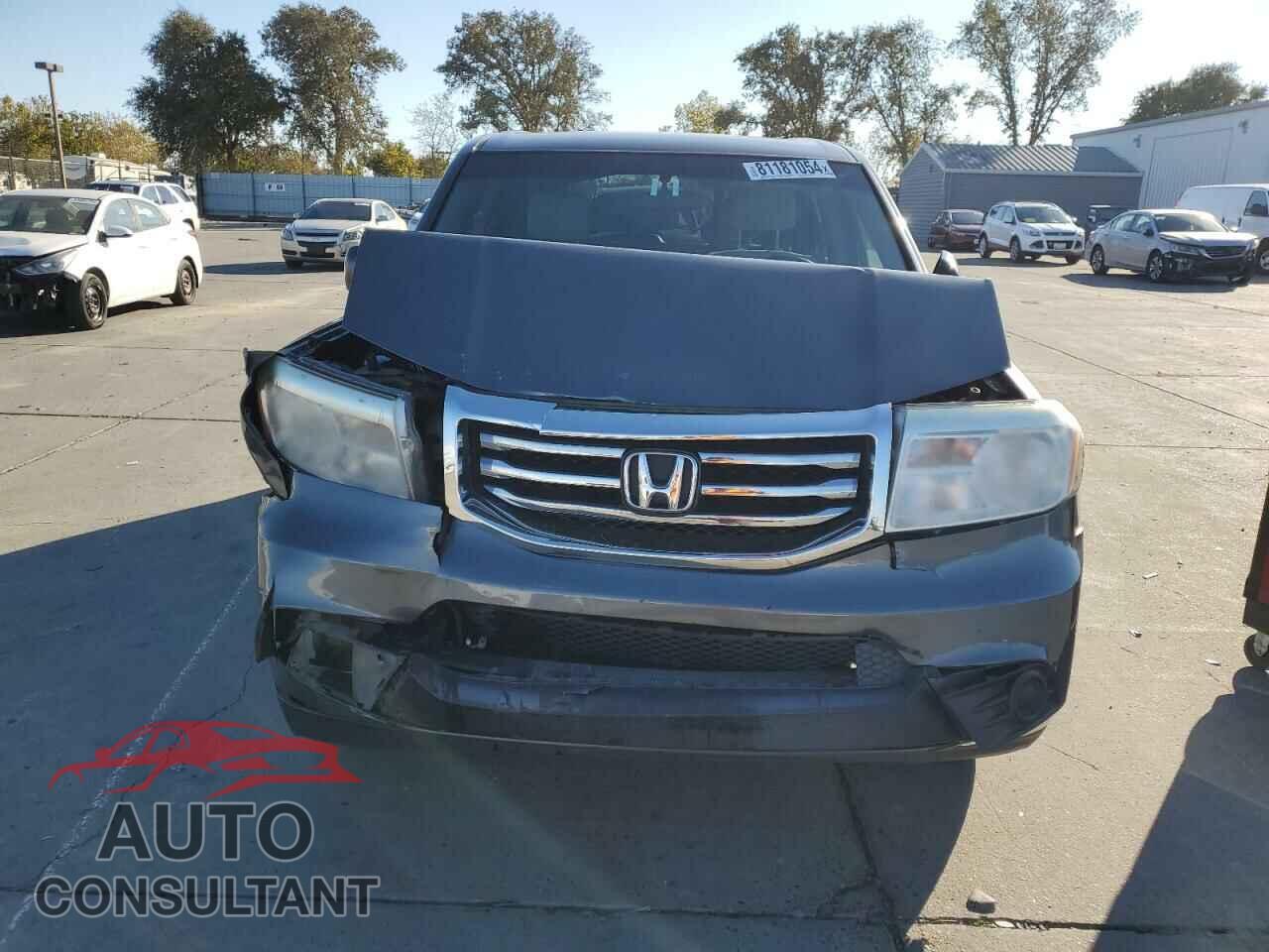 HONDA PILOT 2013 - 5FNYF4H25DB077498