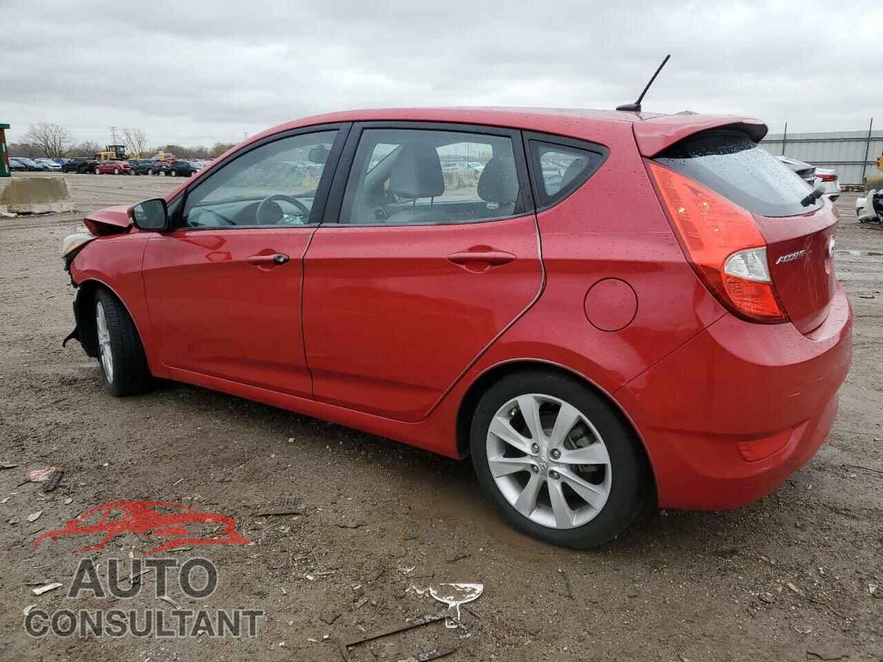 HYUNDAI ACCENT 2013 - KMHCU5AE1DU062865