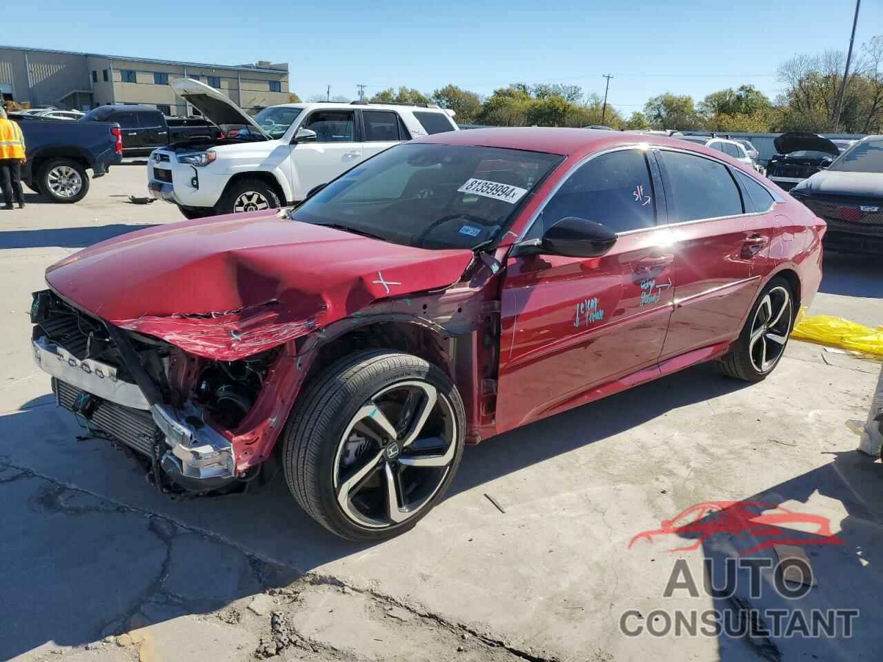 HONDA ACCORD 2022 - 1HGCV1F31NA056585