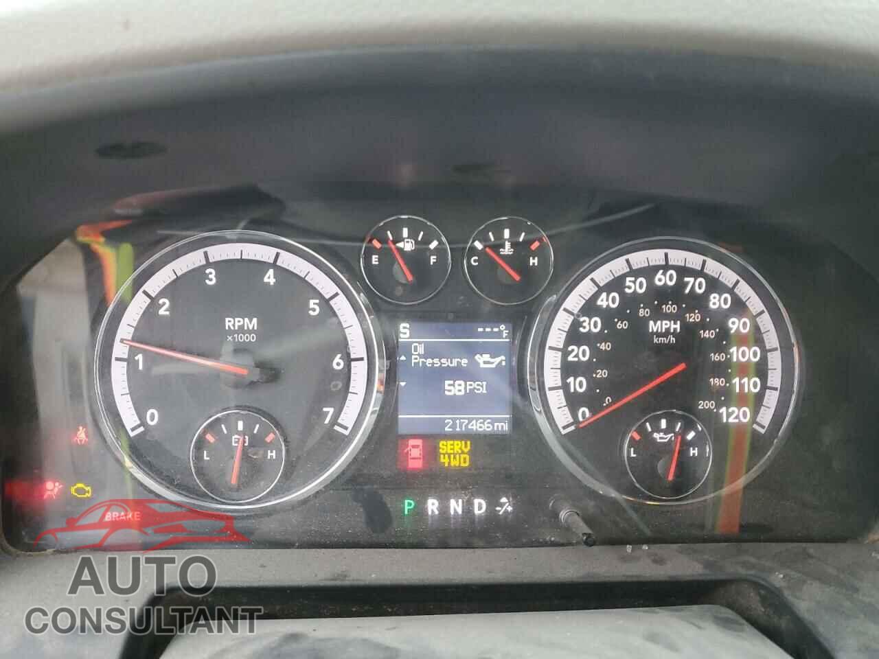 DODGE RAM 1500 2012 - 1C6RD7LT4CS344490