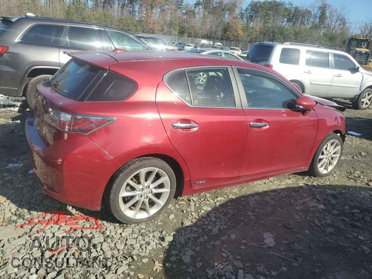 LEXUS CT 200 2012 - JTHKD5BH2C2117261