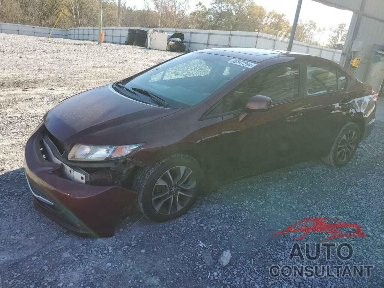 HONDA CIVIC 2013 - 19XFB2F86DE263491