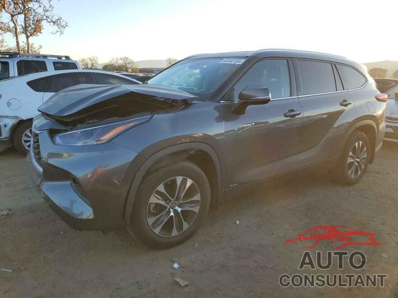 TOYOTA HIGHLANDER 2021 - 5TDHBRCH3MS516567