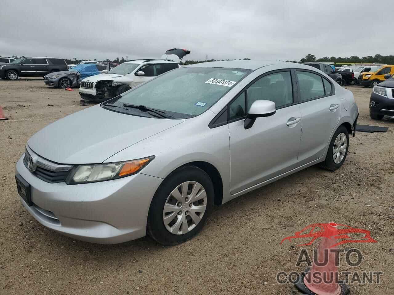 HONDA CIVIC 2012 - 2HGFB2F52CH589962