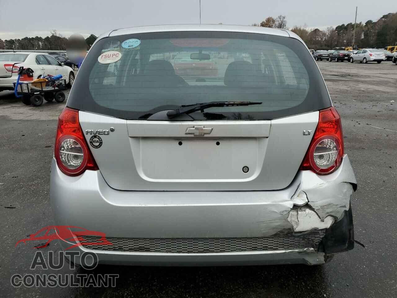 CHEVROLET AVEO 2011 - KL1TD6DE8BB133534