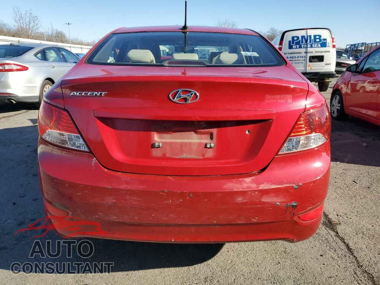 HYUNDAI ACCENT 2013 - KMHCT4AE4DU586248