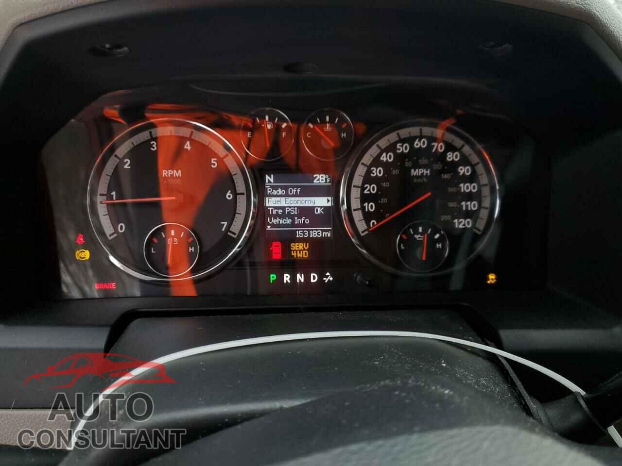 DODGE RAM 1500 2012 - 1C6RD7GP1CS222067
