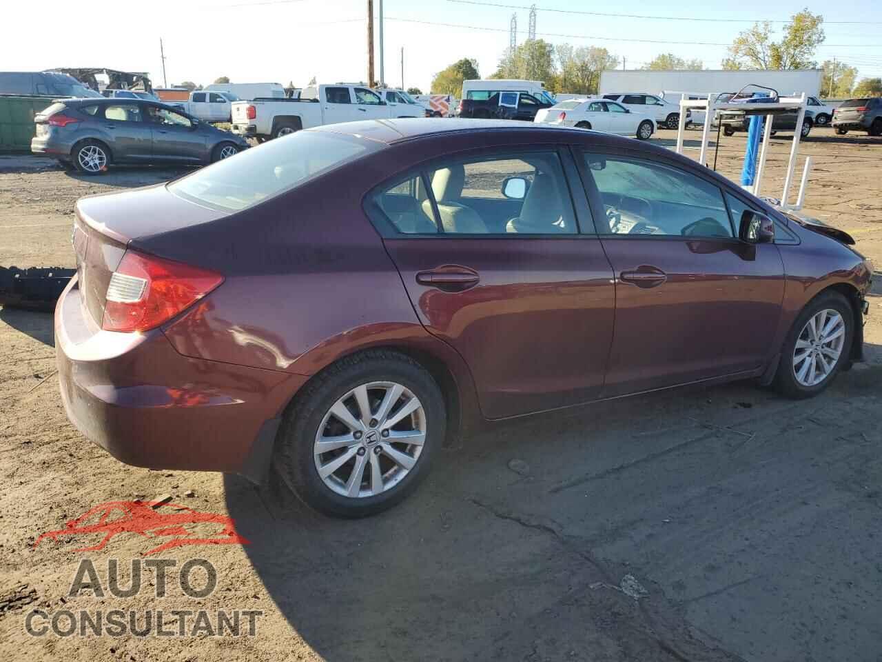 HONDA CIVIC 2012 - 19XFB2F96CE026958