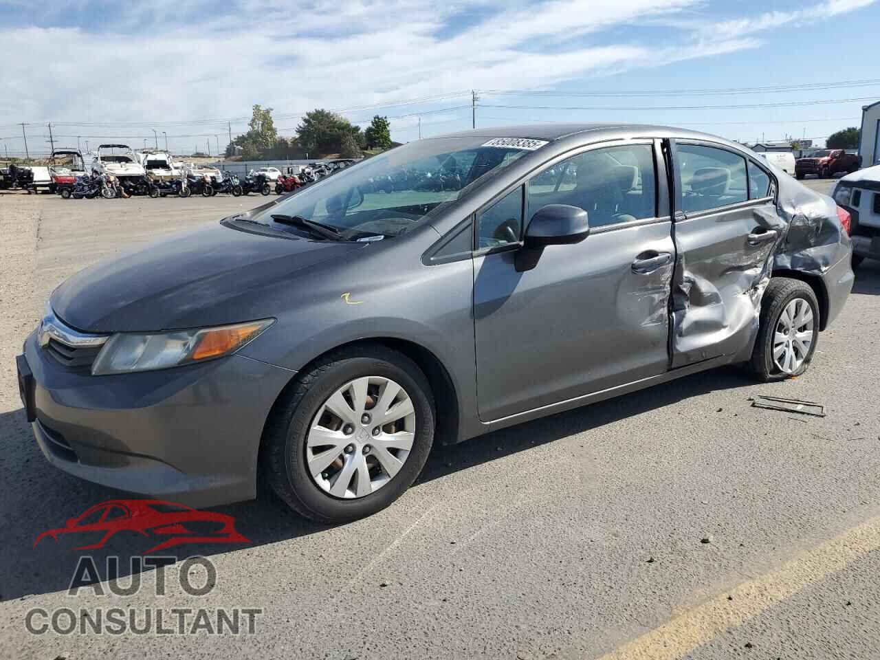 HONDA CIVIC 2012 - 19XFB2F59CE376887