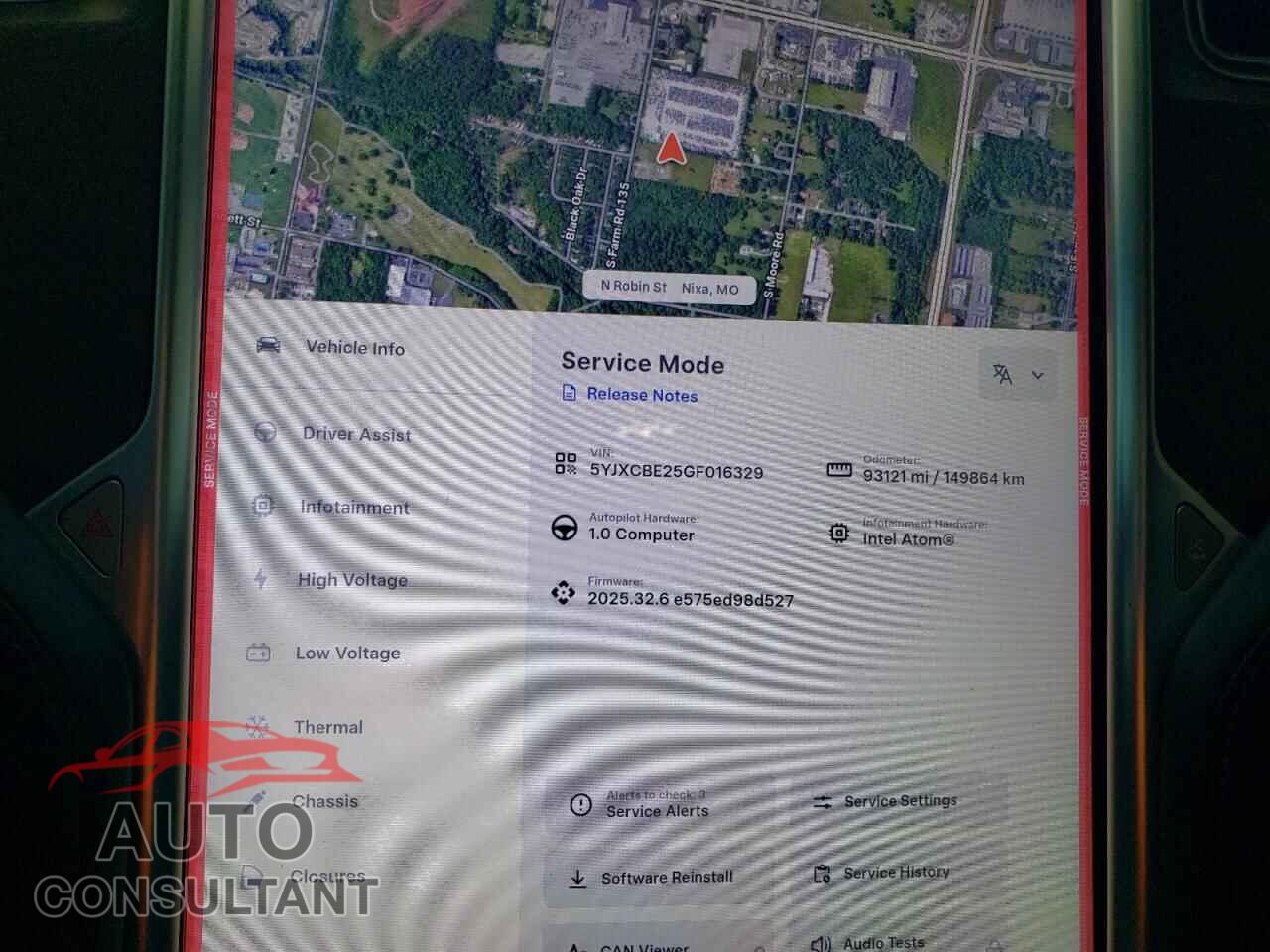 TESLA MODEL X 2016 - 5YJXCBE25GF016329