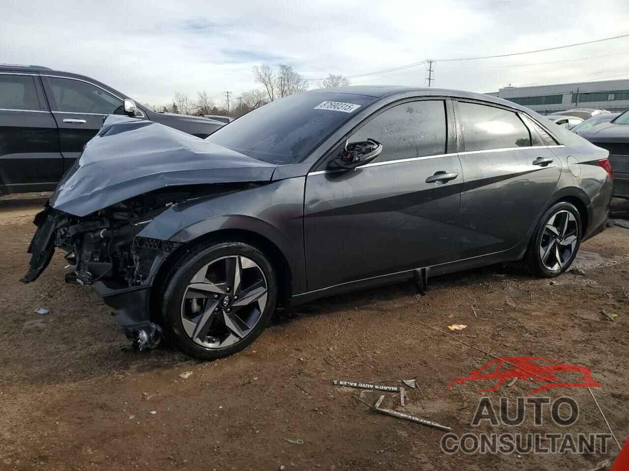 HYUNDAI ELANTRA 2021 - 5NPLN4AG4MH023226