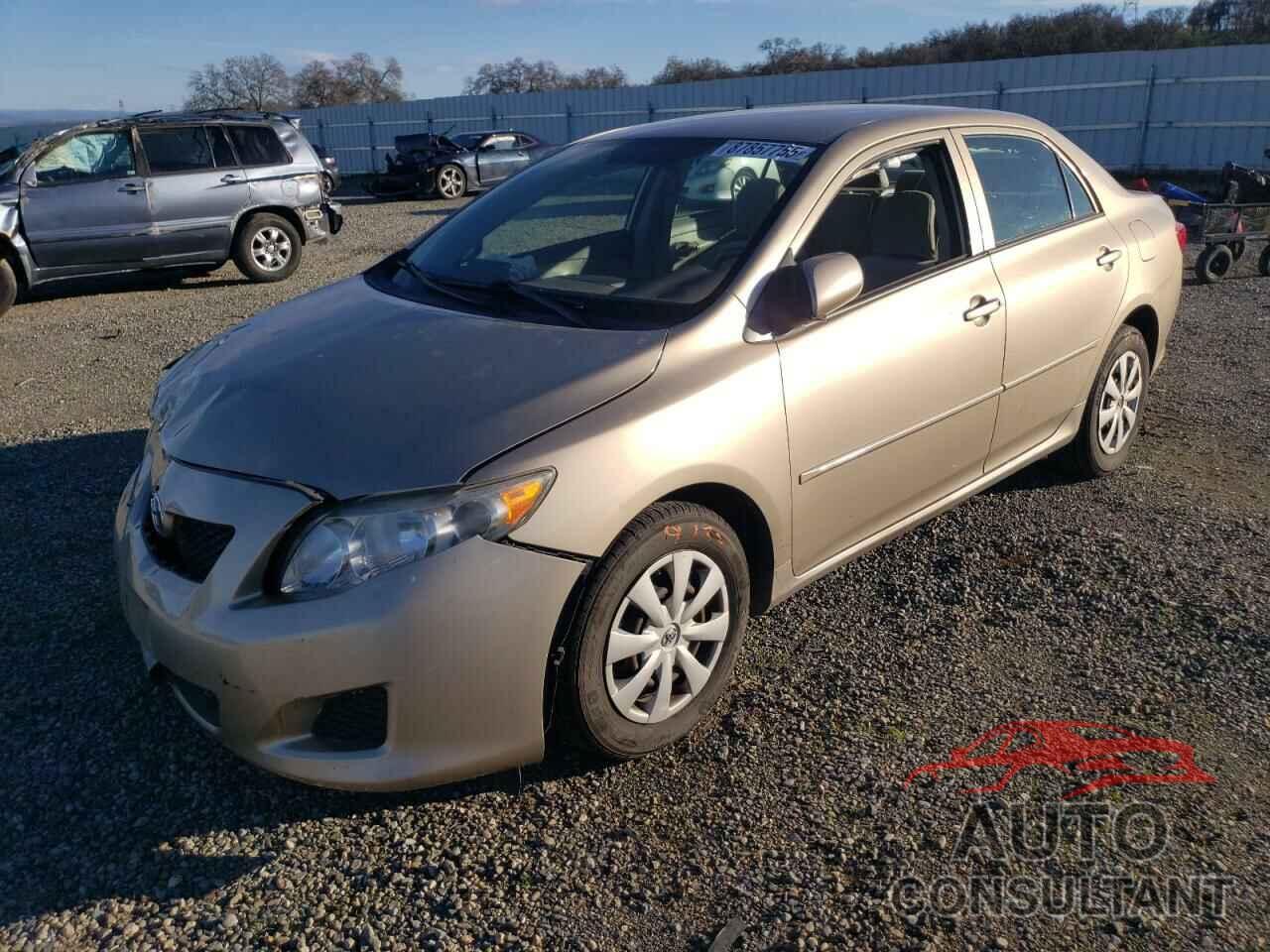 TOYOTA COROLLA 2009 - 1NXBU40E19Z099526