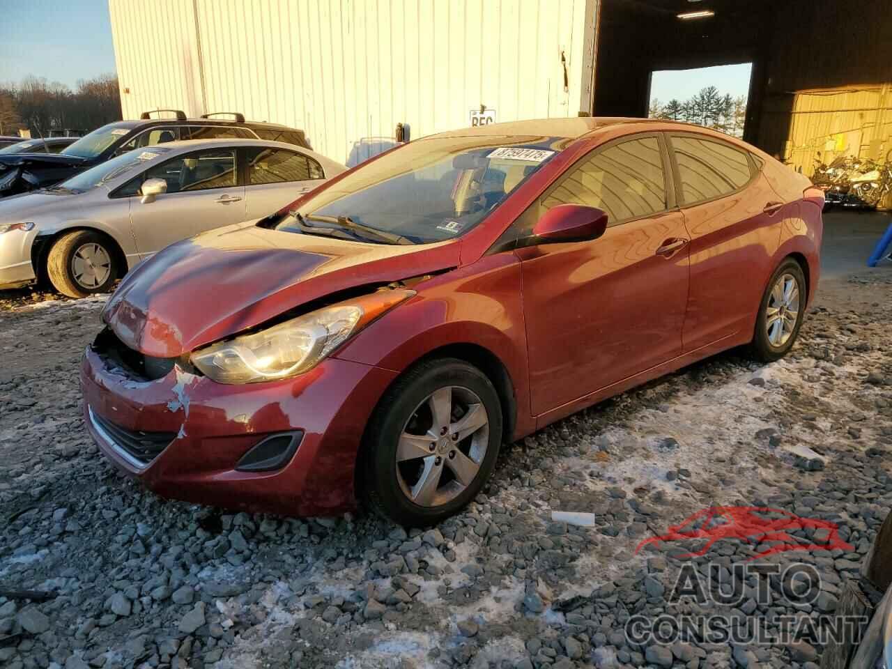 HYUNDAI ELANTRA 2011 - KMHDH4AE1BU141520