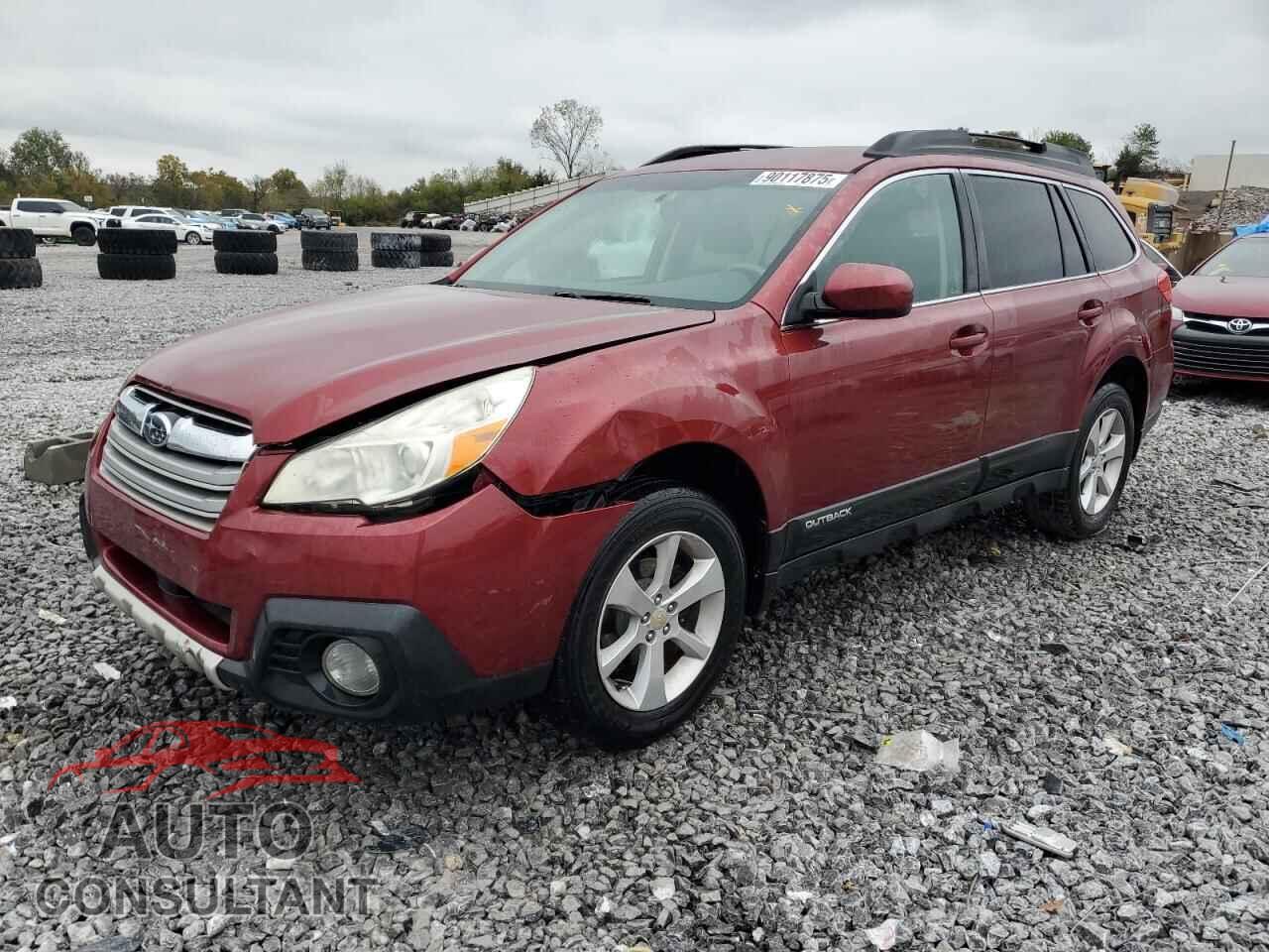 SUBARU OUTBACK 2013 - 4S4BRCCC1D3205705