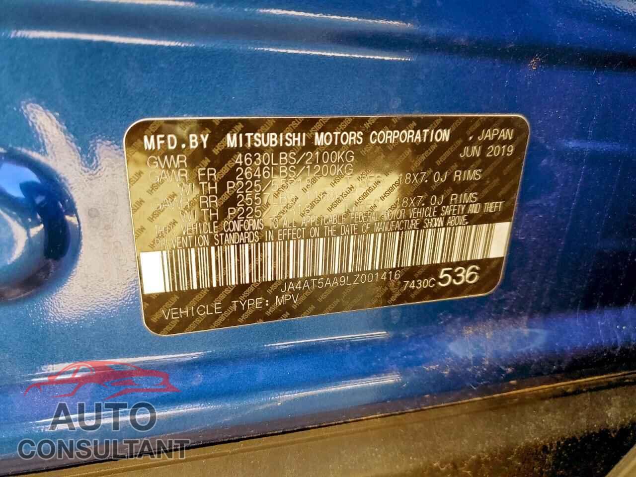 MITSUBISHI ECLIPSE 2020 - JA4AT5AA9LZ001416