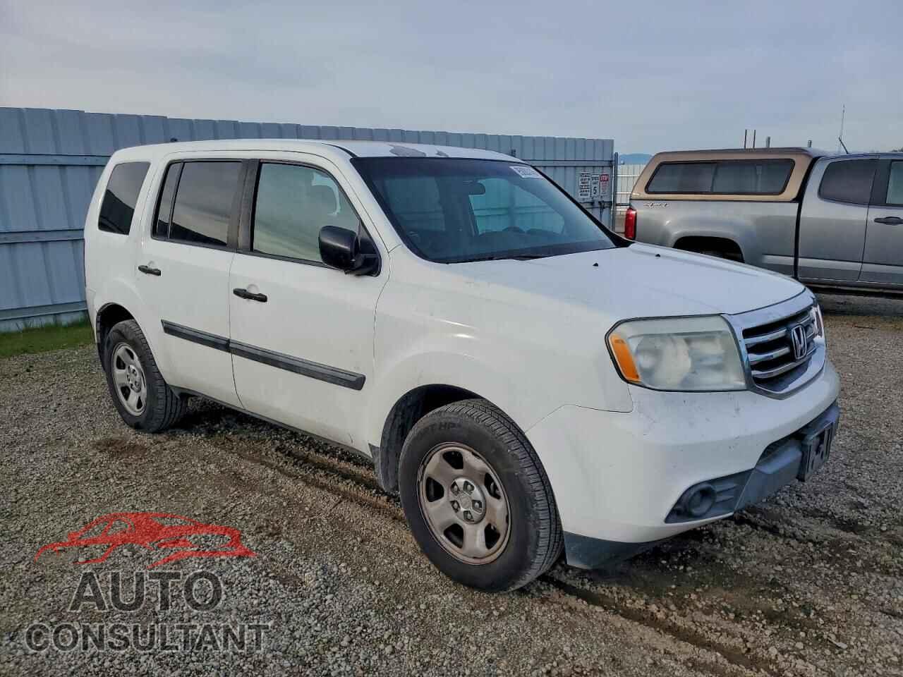 HONDA PILOT 2013 - 5FNYF3H26DB039207