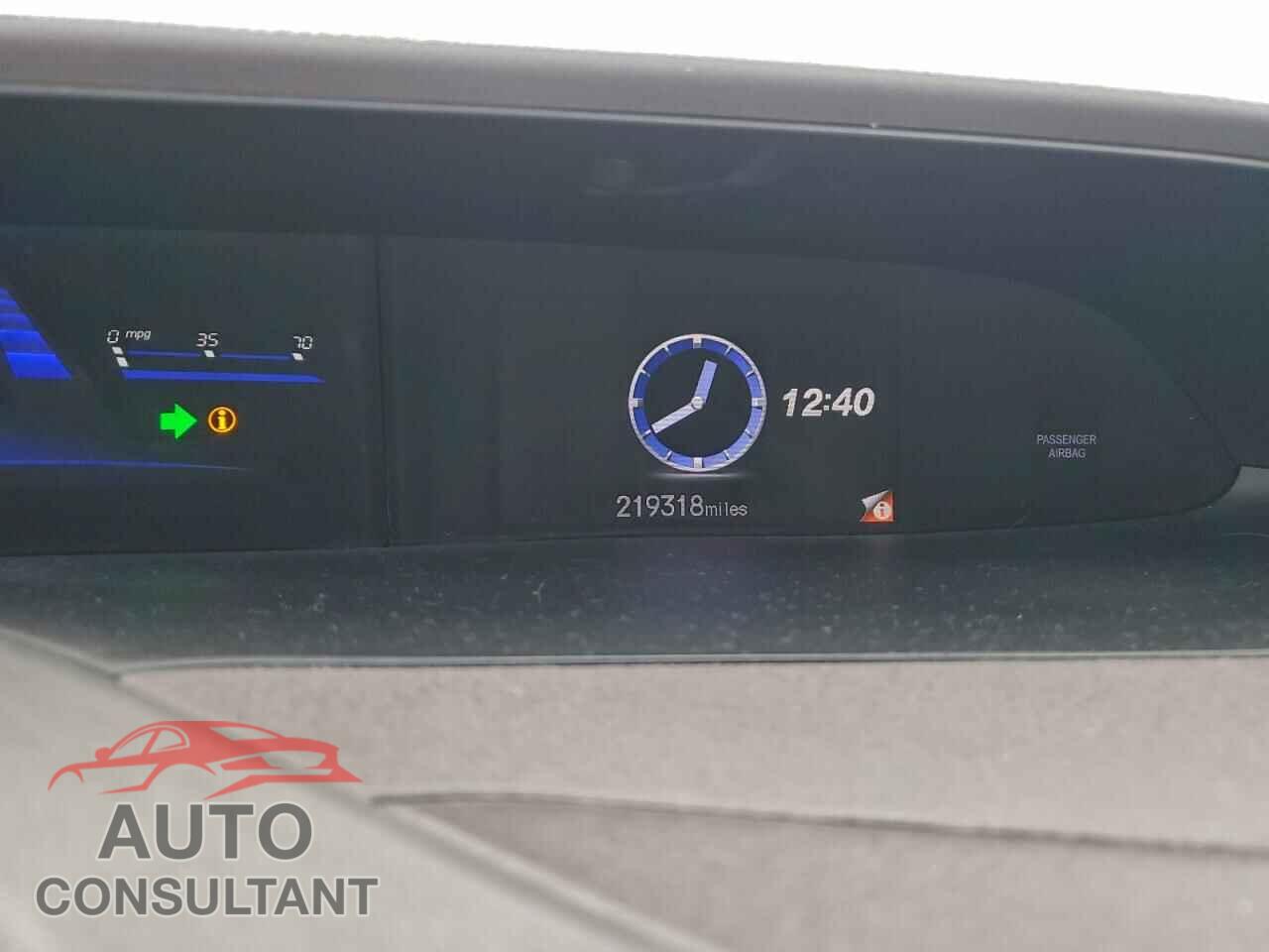 HONDA CIVIC 2012 - 2HGFB2F54CH525437