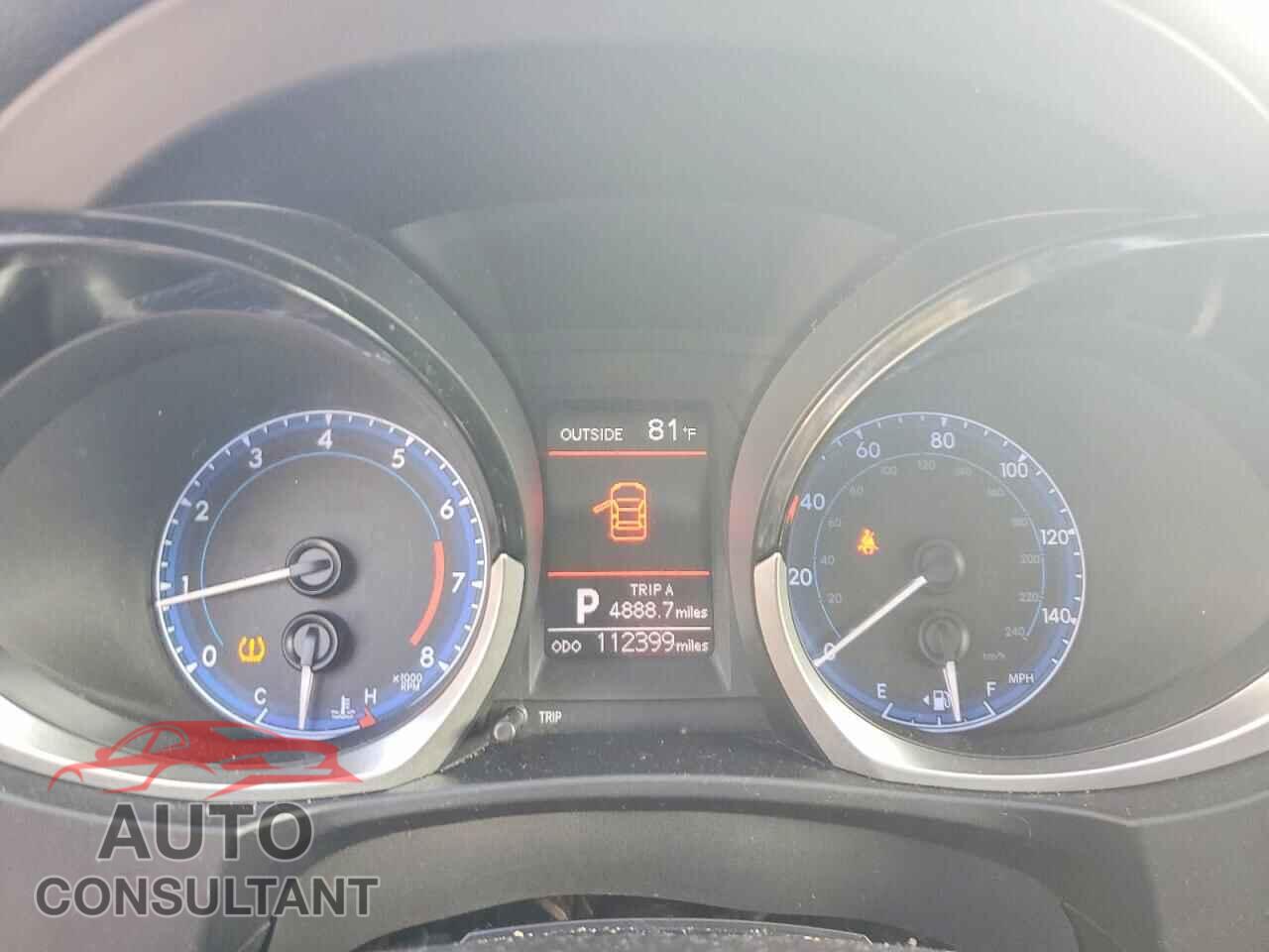 TOYOTA COROLLA 2016 - 5YFBURHE9GP367870