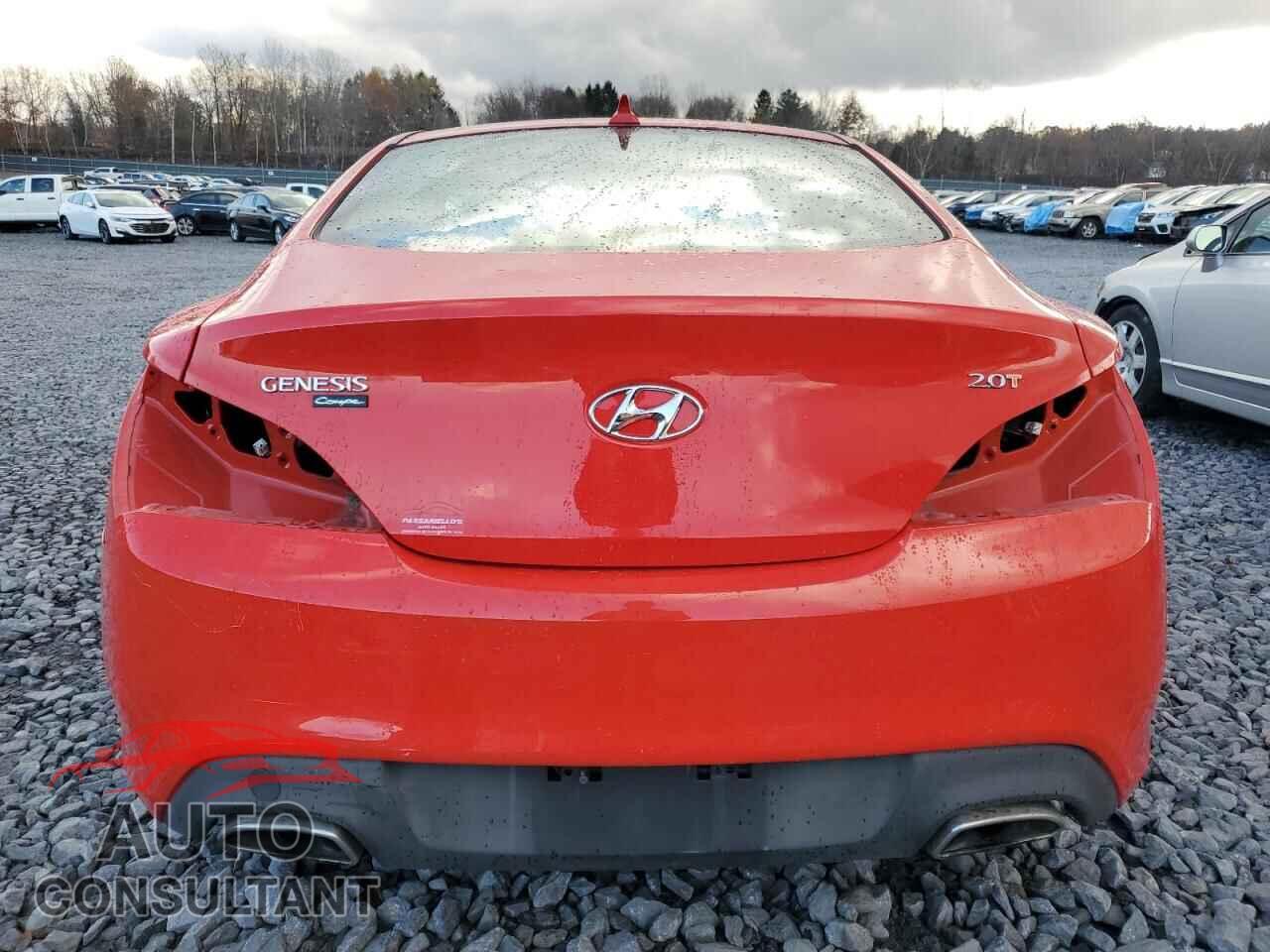HYUNDAI GENESIS 2013 - KMHHT6KD1DU102964