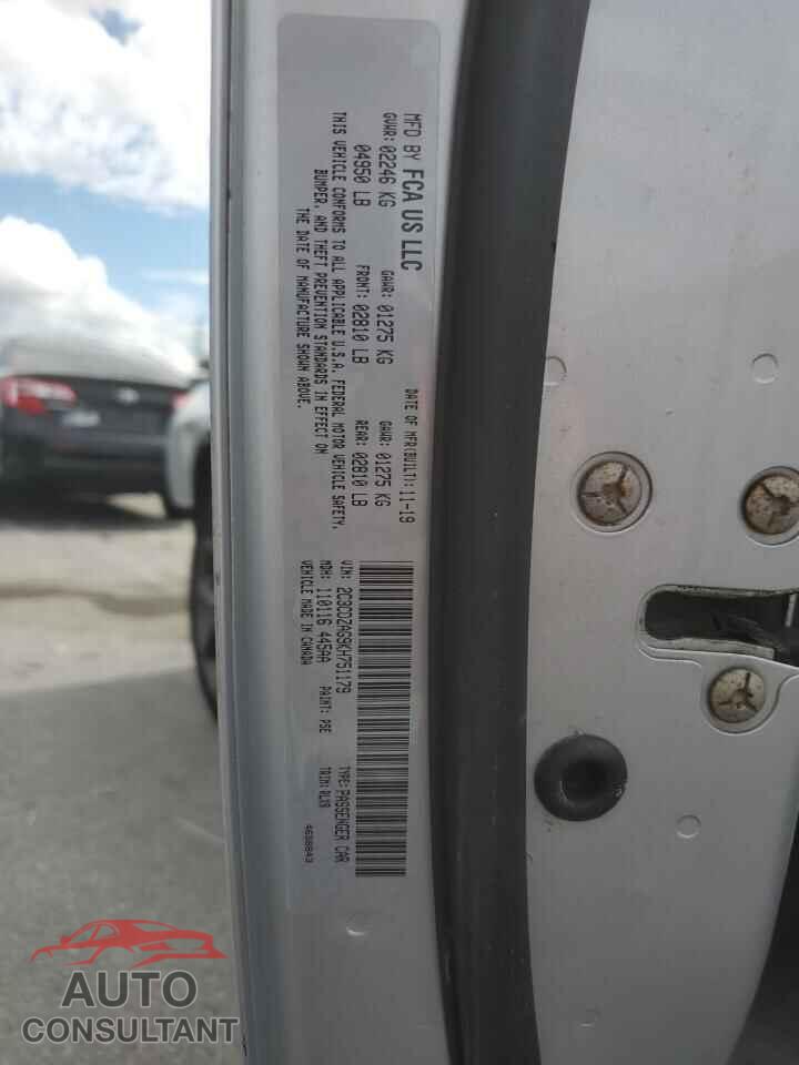 DODGE CHALLENGER 2019 - 2C3CDZAG9KH751179