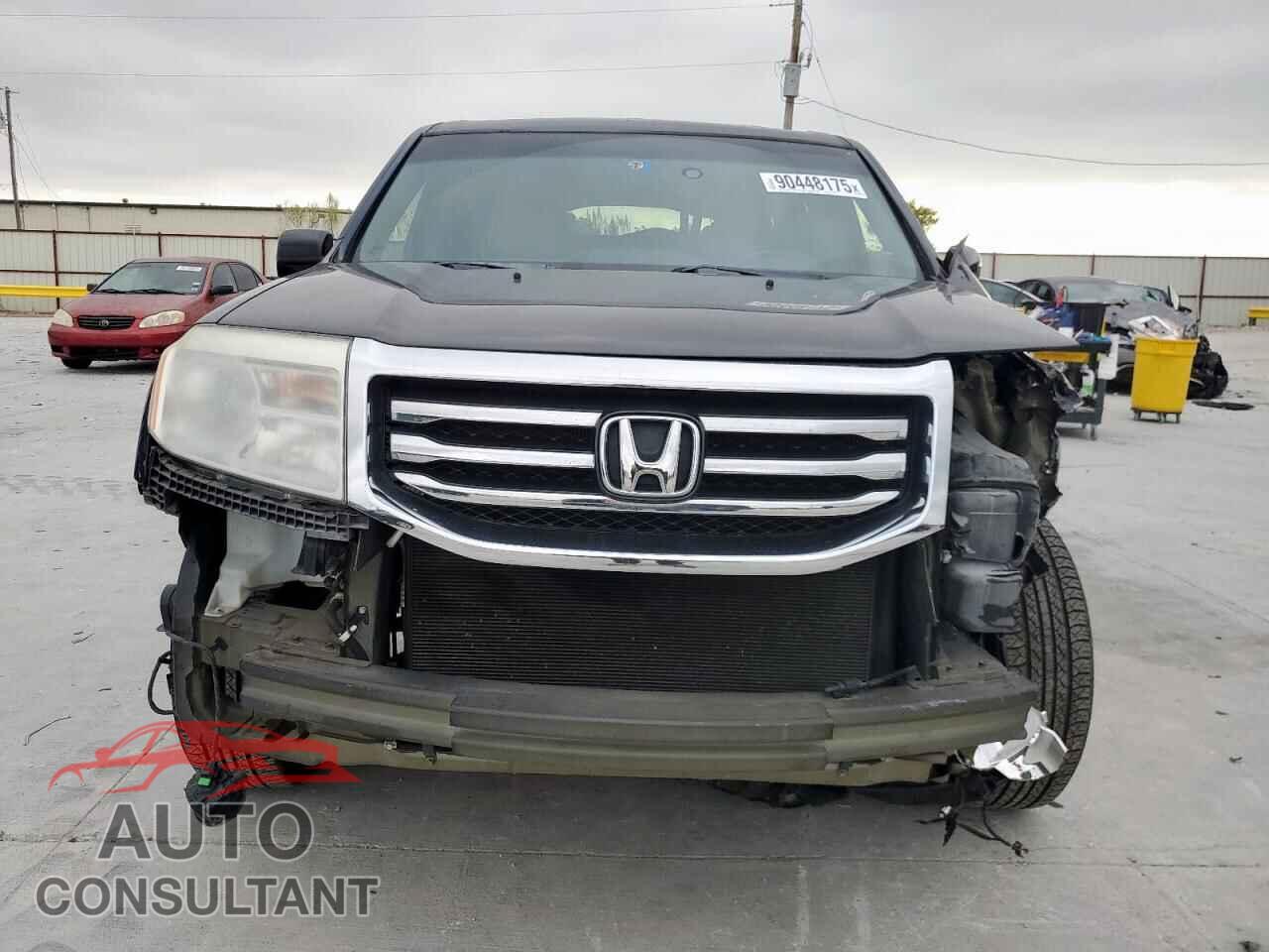 HONDA PILOT 2012 - 5FNYF3H51CB043237