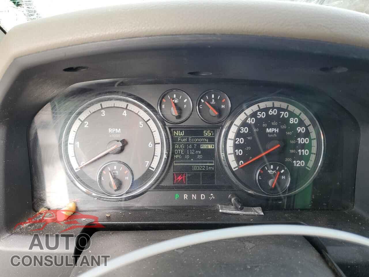 DODGE RAM 1500 2012 - 1C6RD7GT0CS108414