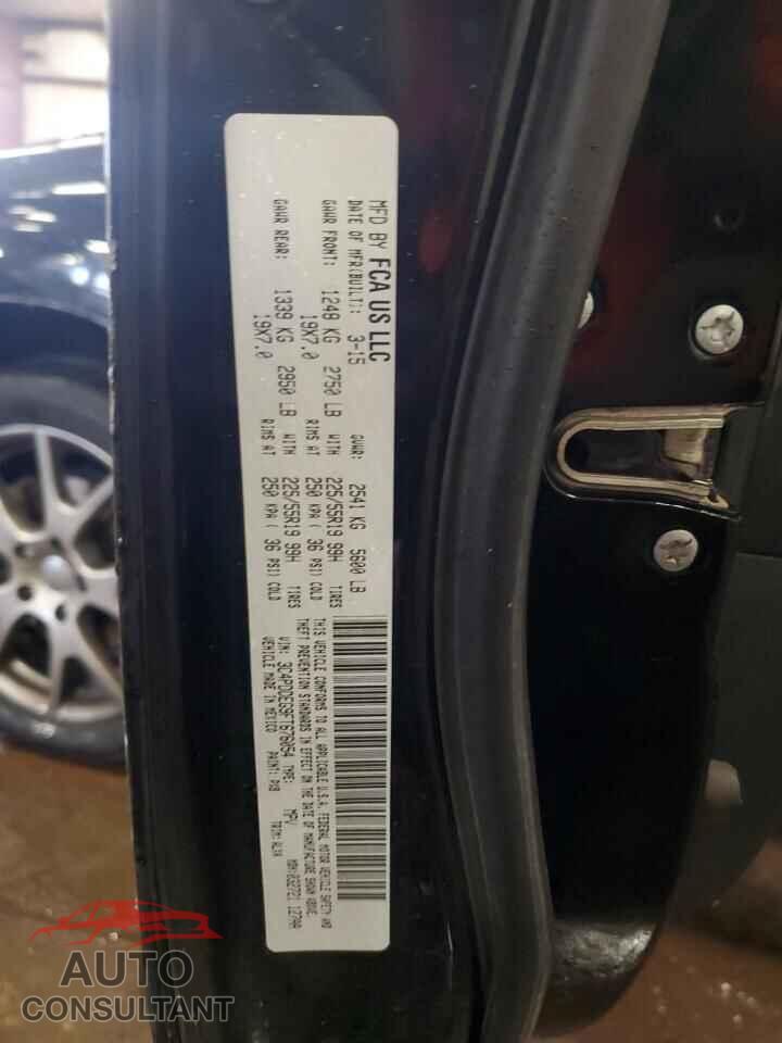 DODGE JOURNEY 2015 - 3C4PDDEG9FT676054