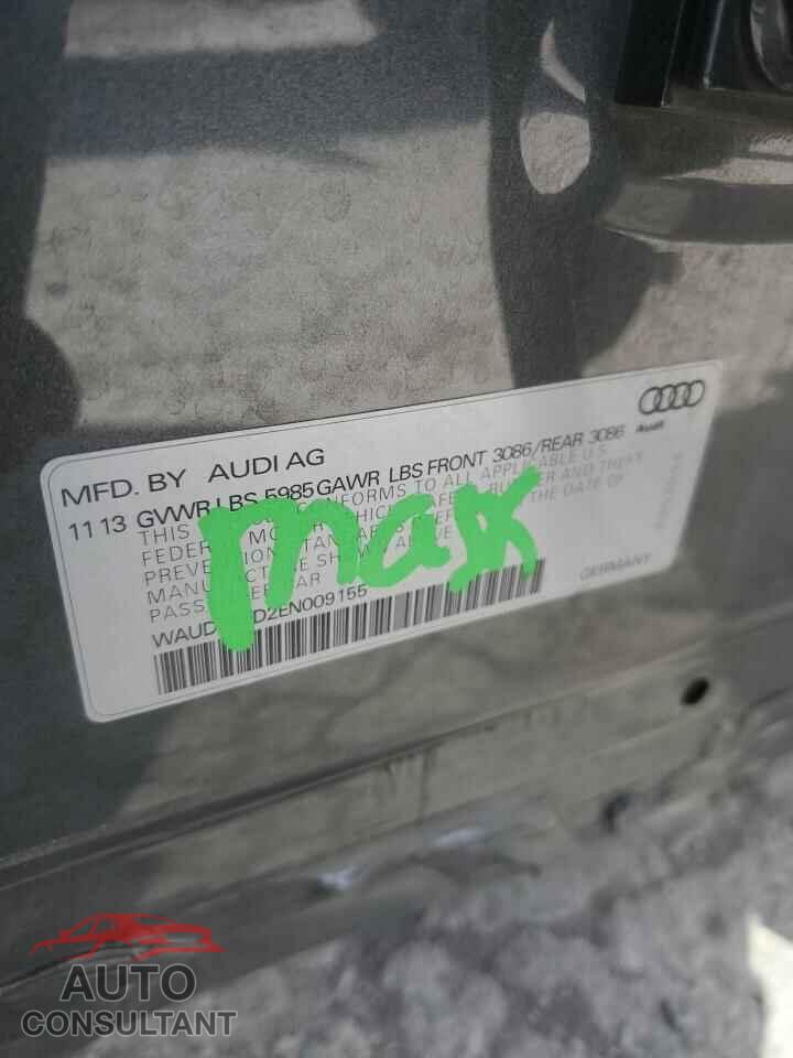 AUDI S8 2014 - WAUD2AFD2EN009155