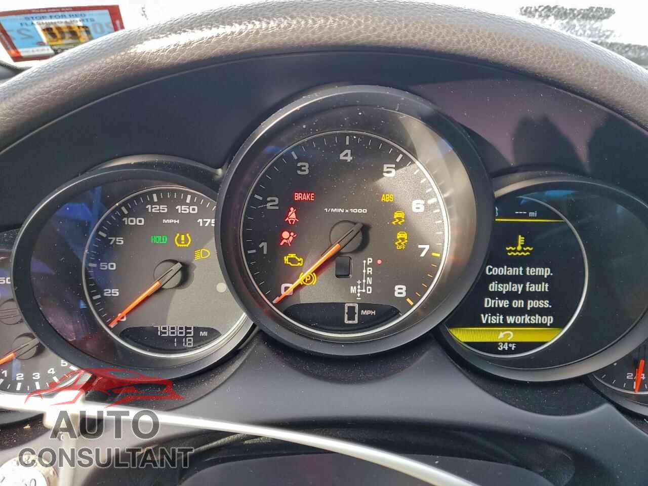PORSCHE CAYENNE 2017 - WP1AA2A29HKA84203