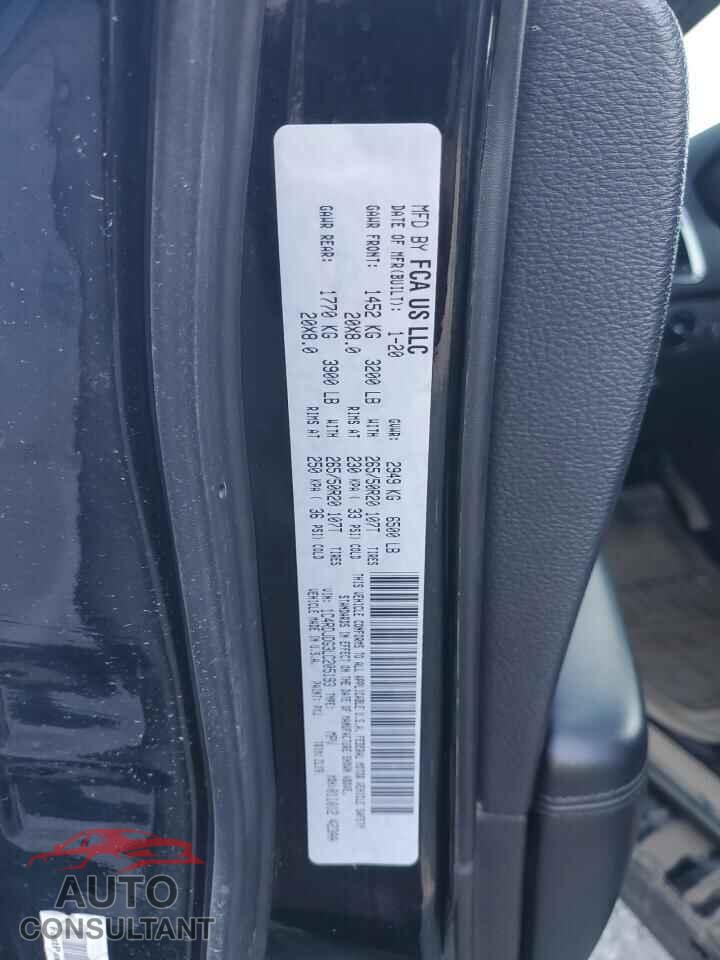 DODGE DURANGO 2020 - 1C4RDJDG3LC205193