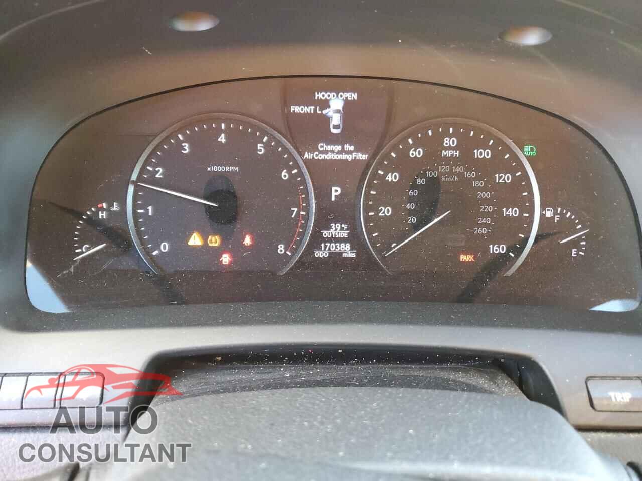 LEXUS LS460 2017 - JTHCL5EF0H5027646