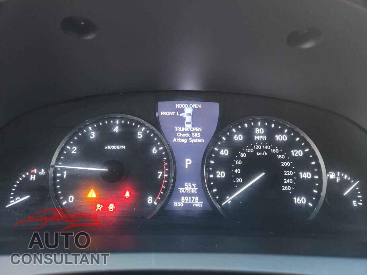 LEXUS LS460 2013 - JTHCL5EF1D5019498