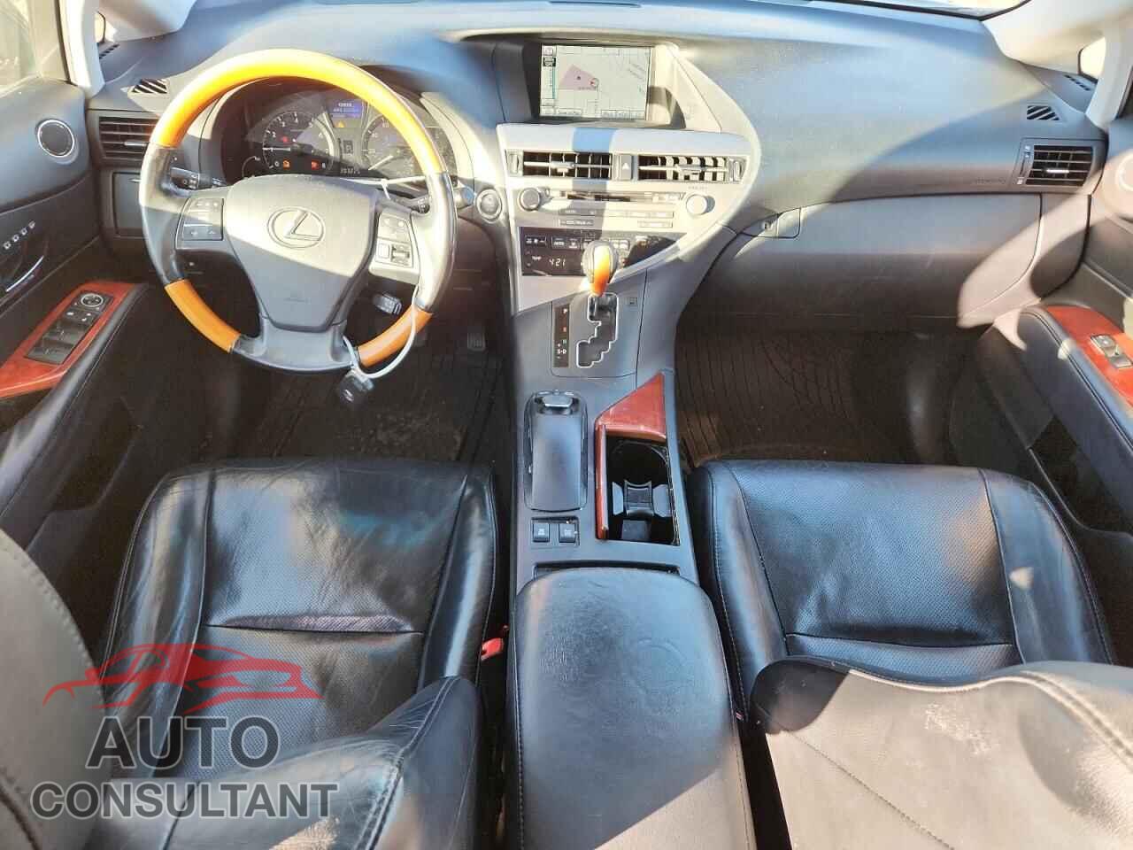 LEXUS RX350 2012 - 2T2BK1BA8CC139300