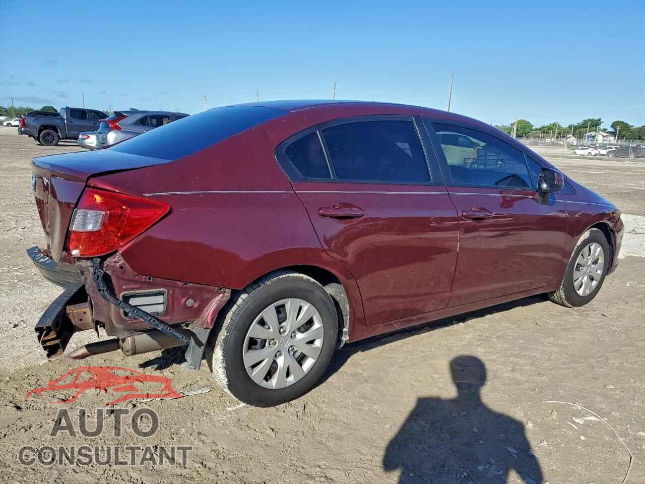 HONDA CIVIC 2012 - 19XFB2F52CE319219