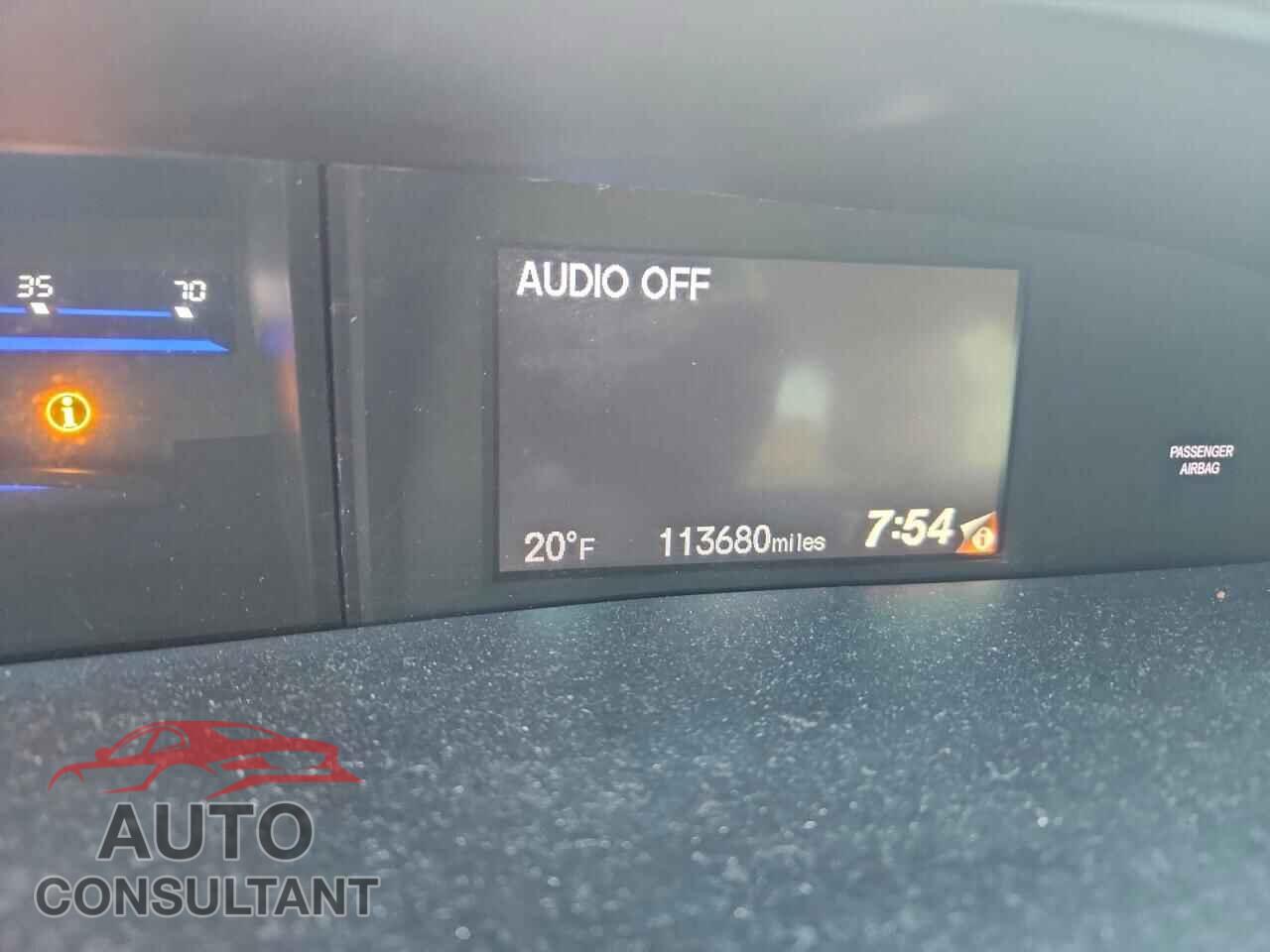 HONDA CIVIC 2012 - 2HGFB2F86CH577176